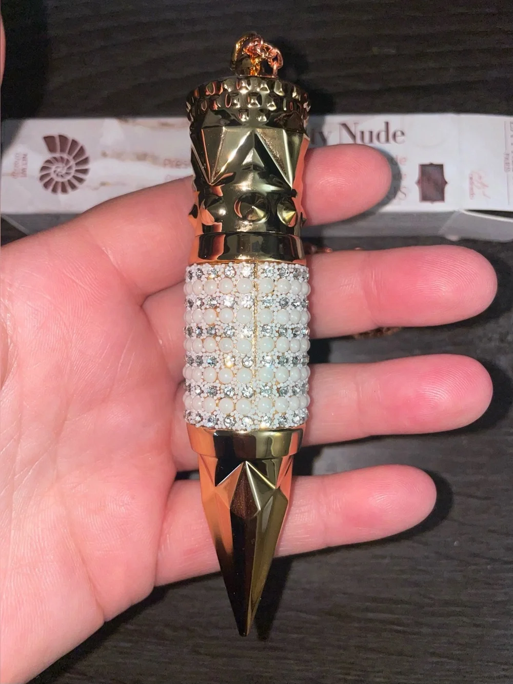NIB- LA Prestige Paris- Prestige Diamond Dirty Velvet Nude Lipstick